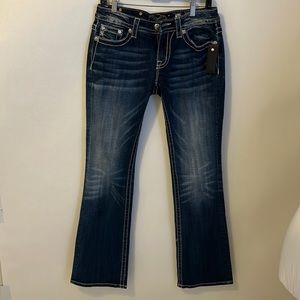 Miss Me Signature Boot Cut Jeans JP7053B